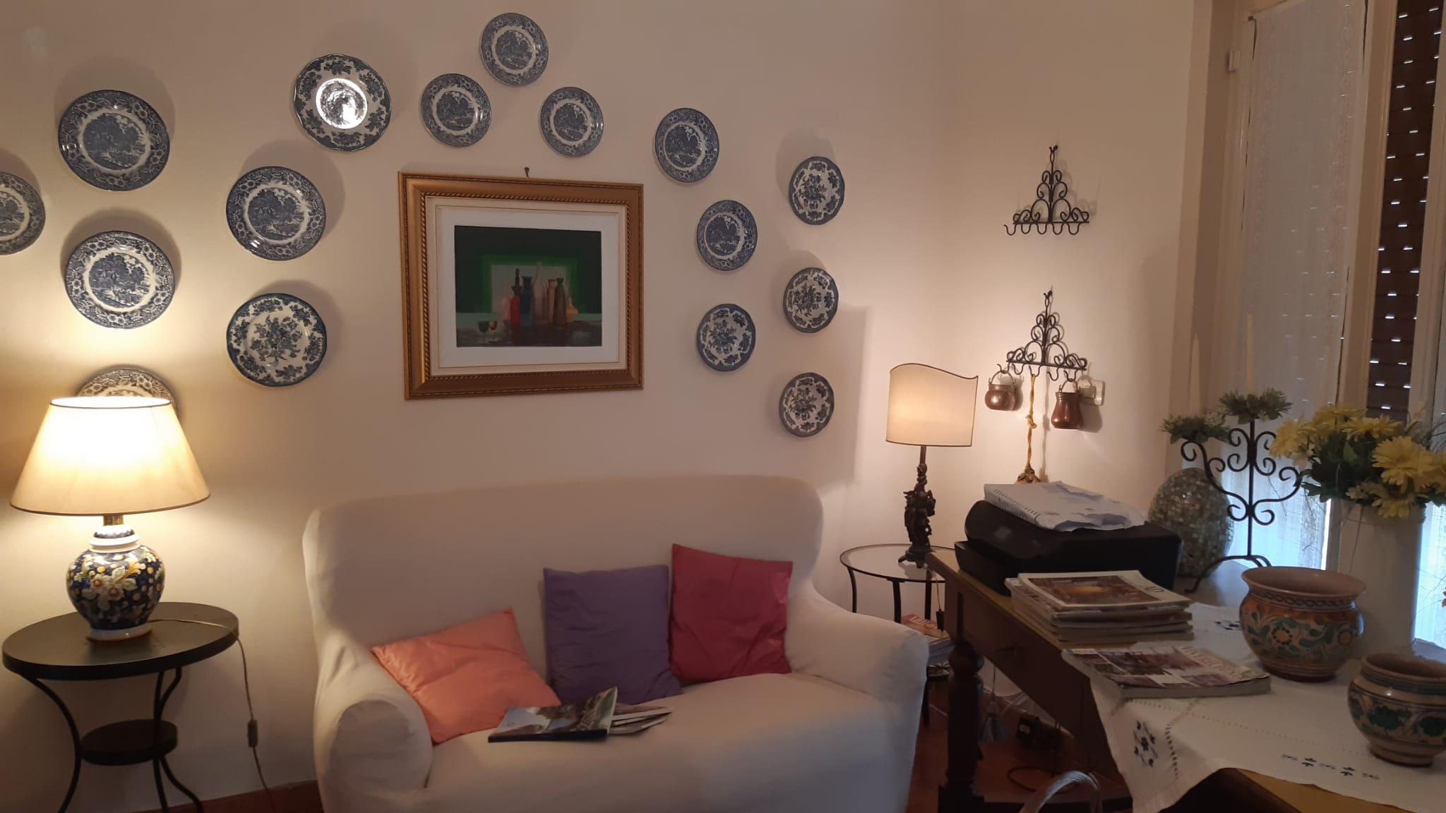 Angolo relax della villa