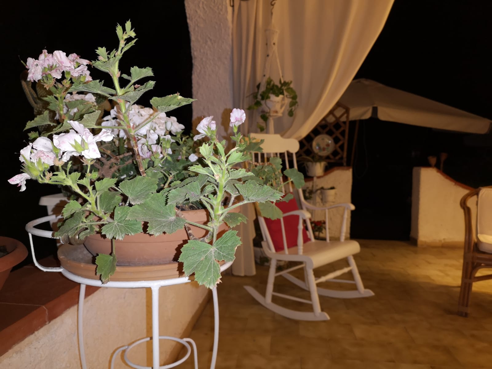 Dettaglio esterno della villa